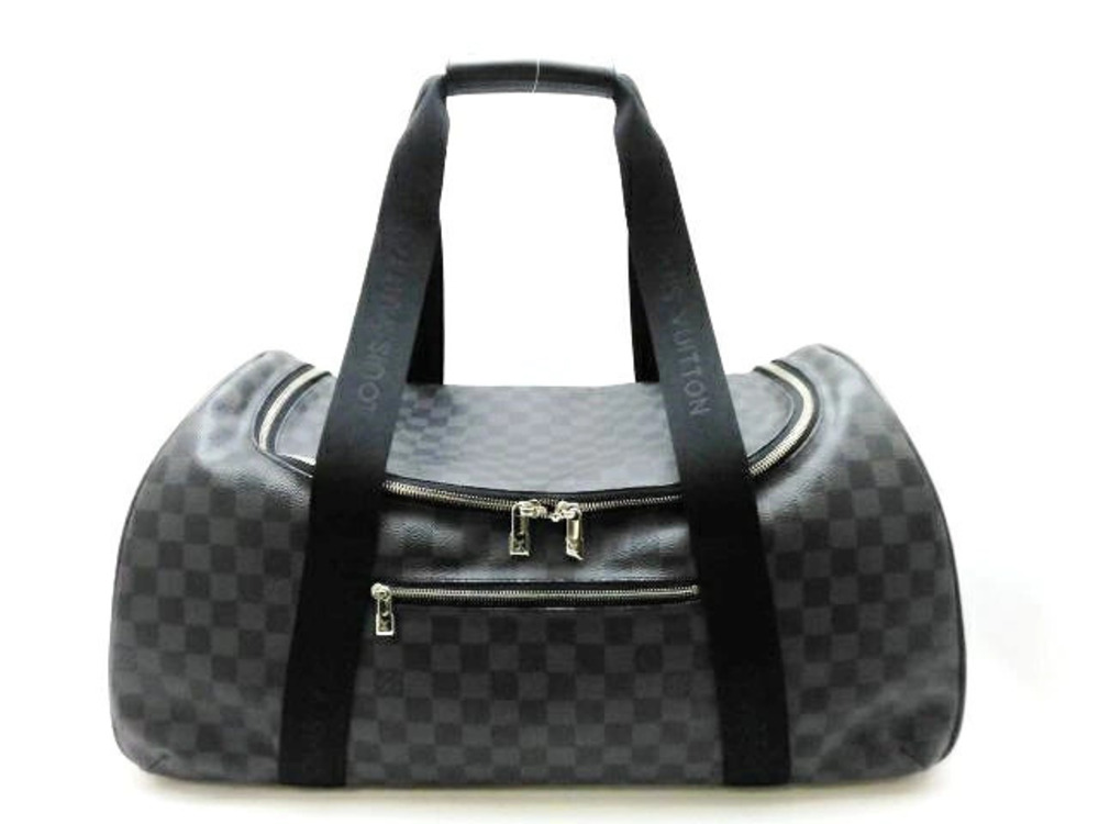 LOUIS VUITTON Neo Eole Carry Bag Boston Damier Graphite Black